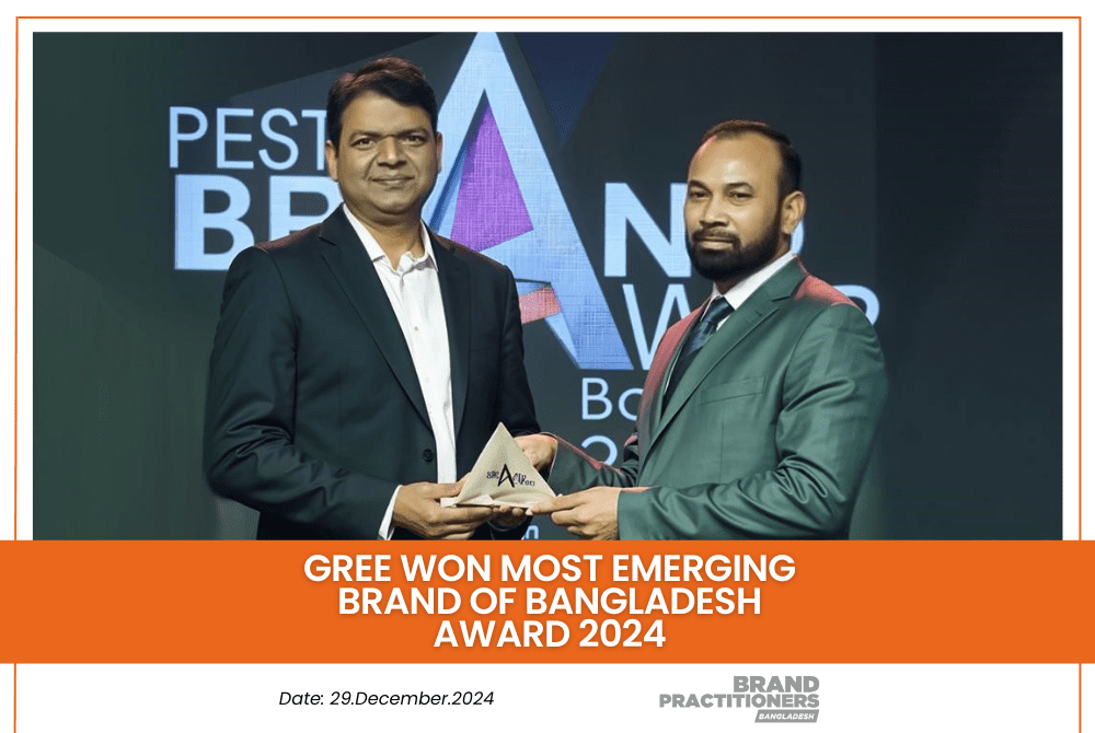 Gree won Most Emerging Brand of Bangladesh Award 2024_web