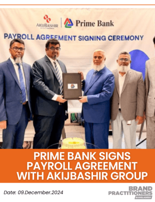 Prime Bank signs payroll agreement with AkijBashir Group