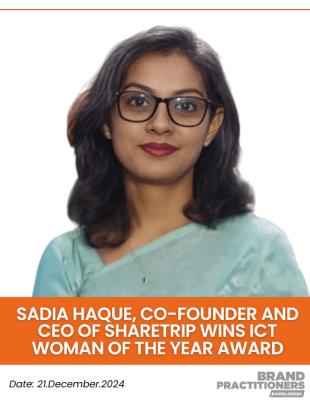 Sadia Haque, Co-founder and CEO of ShareTrip wins ICT Woman of the Year Award