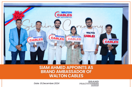 Siam Ahmed appoints as Brand Ambassador of Walton Cables