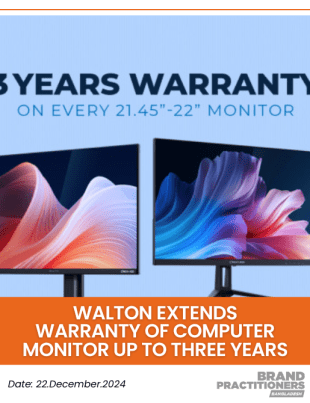 Walton extends warranty of computer monitor up to three years