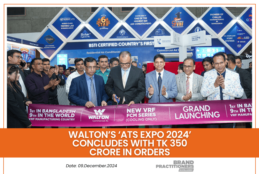 Walton’s ‘ATS Expo 2024’ Concludes with Tk 350 Crore in Orders