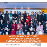 Youth Platform “YUNet” Launched in Bangladesh for Global Youth Upskilling