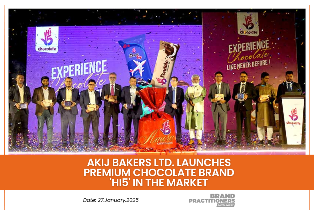 Akij Bakers Ltd. Launches Premium Chocolate Brand 'Hi5' in the market