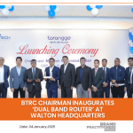 BTRC Chairman Inaugurates ‘Dual Band Router’ at Walton Headquarters