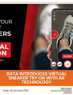 Bata introduces virtual sneaker try on with AR technology