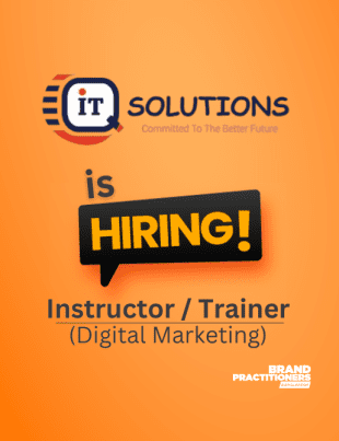 IT Q Solutions is hiring Instructor / Trainer - Digital Marketing