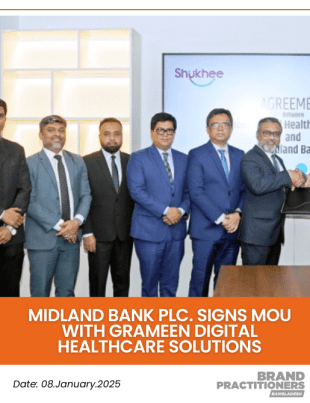 Midland Bank PLC. signs MOU with Grameen Digital Healthcare Solutions