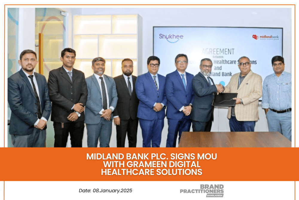 Midland Bank PLC. signs MOU with Grameen Digital Healthcare Solutions