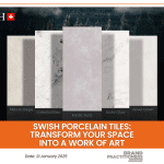 SWISH Porcelain Tiles Transform Your Space into a Work of Art