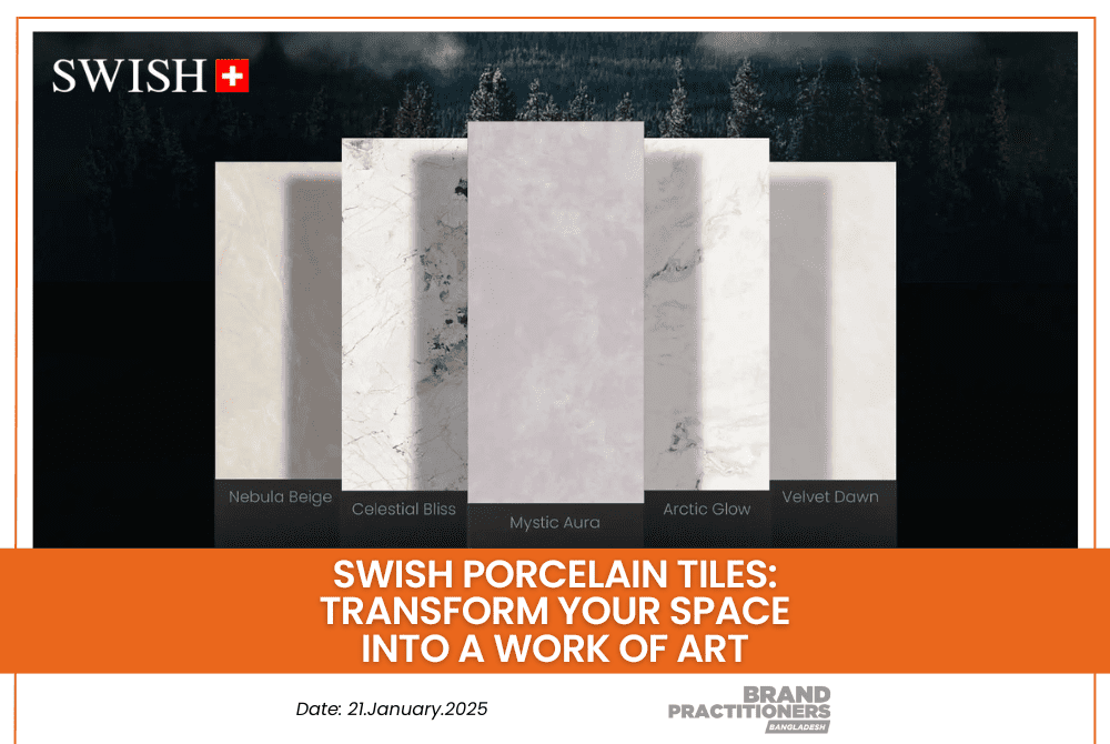 SWISH Porcelain Tiles Transform Your Space into a Work of Art