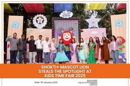 Shokti+ Mascot Lion Steals the Spotlight at Kids Time Fair 2025