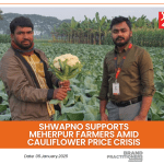 Shwapno Supports Meherpur Farmers Amid Cauliflower Price Crisis_web