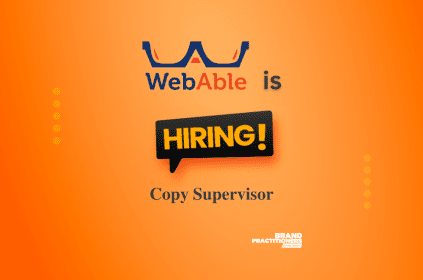 WebAble is hiring 𝐂𝐨𝐩𝐲 𝐒𝐮𝐩𝐞𝐫𝐯𝐢𝐬𝐨𝐫