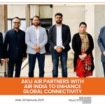 AKIJ Air Partners with Air India to Enhance Global Connectivity