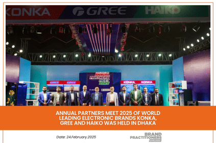 Annual Partners Meet 2025 of World Leading Electronic brands Konka, Gree and Haiko was held in Dhaka