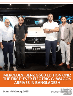 Mercedes-Benz G580 Edition One, First-Ever Electric G-Wagon arrives in Bangladesh