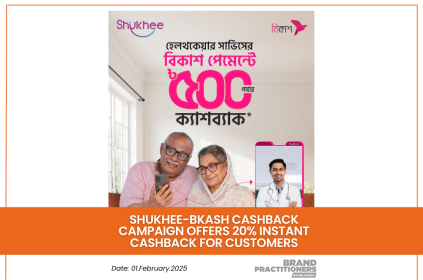 Shukhee-bKash Cashback Campaign Offers 20% Instant Cashback for Customers