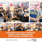 Shwapno Gulshan-1 Branch Marks 10th Anniversary with Grand Celebration