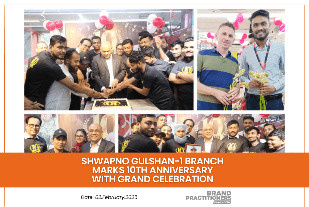 Shwapno Gulshan-1 Branch Marks 10th Anniversary with Grand Celebration