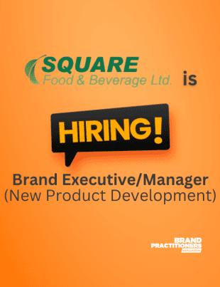 Square Food & Beverage Ltd. is looking for Brand Executive/Manager