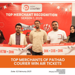 Top Merchants of Pathao Courier Win Air Tickets