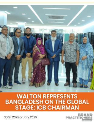 Walton represents Bangladesh on the global stage ICB Chairman