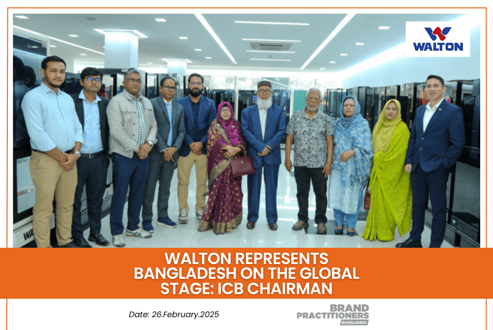 Walton represents Bangladesh on the global stage ICB Chairman