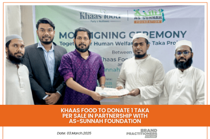 Khaas Food to Donate 1 Taka Per Sale in Partnership with As-Sunnah Foundation