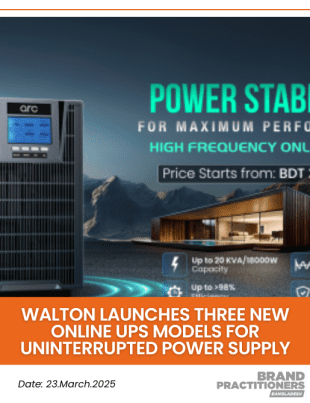 Walton launches Three New Online UPS Models for Uninterrupted Power Supply