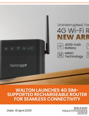 Walton launches 4G SIM-Supported Rechargeable Router for Seamless Connectivity