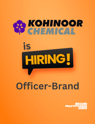 Kohinoor Chemtd. is hiring Officer-Brand