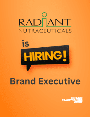 Radiant Nutraceuticals Limited is looking for Brand Executive.