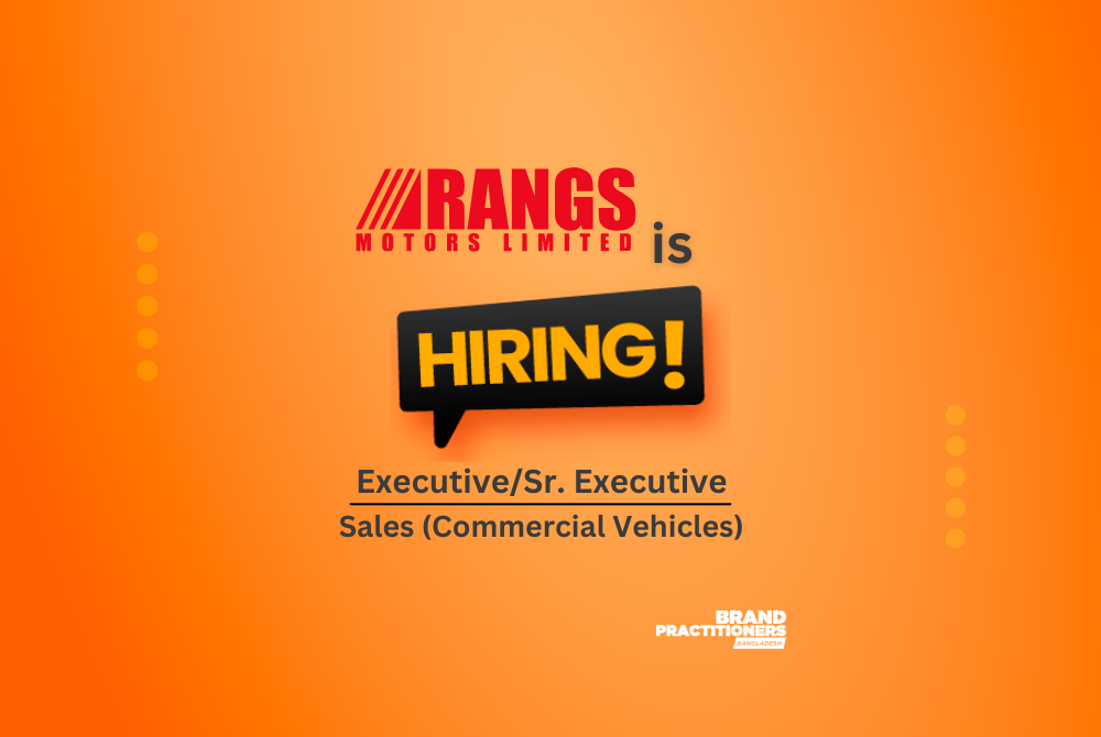 Rangs Motors Limited is hiring Executive Sr. Executive Sales Commercial Vehicles