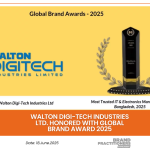 Walton Digi-Tech Industries Ltd. honored with Global Brand Award 2025_web