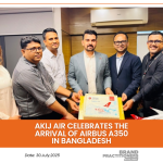 Akij Air celebrates the arrival of Airbus A350 in Bangladesh_web