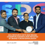 Akij Resource Gets SDG Brand Champion Awards 2025 initiated by Brand Forum Bangladesh_PR