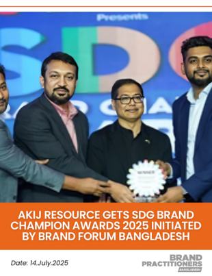 Akij Resource Gets SDG Brand Champion Awards 2025 initiated by Brand Forum Bangladesh_PR