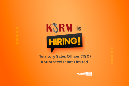 KSRM Steel is hiring Territory Sales Officer TSO