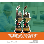 PRAN-RFL Group’s Habiganj Agro Ltd. and Chorka Textile Ltd. win Green Factory Award 2025_web
