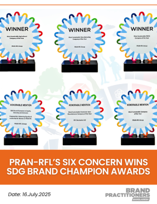 PRAN-RFL’s six concern wins SDG Brand Champion Awards_PR_Final