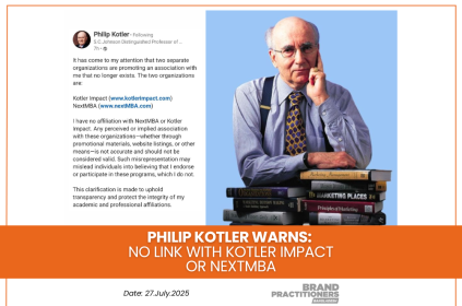 Philip Kotler Warns No Link with Kotler Impact or NextMBA_web