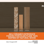Akij Ceramics introduce Panora Porcelain Plank Tiles Inspired by Natural Wood_web