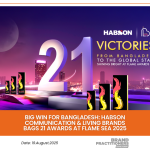 Big Win for Bangladesh Habson Communication & Living Brands bags 21 awards at FLAME SEA 2025_web