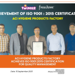 ACI Hygiene Products Factory Achieves ISO 90012015 Certification for Quality Management_web