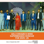 Akij Ceramics Wins Superbrands Honour for 2025–26_web