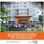 Akij Ceramics hosts ‘BOND & BEYOND’ Architects’ Day Out 2025 at Royena Resort_web