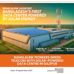 Banglalink Pioneers Green Telecom with Solar-Powered Data Centre in Gazipur_web