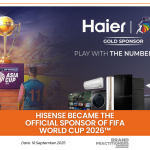 Hisense became the Official Sponsor of FIFA World Cup 2026™ updated web