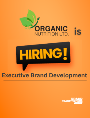 Organic Nutrition Ltd is Hiring Executive in Brand Development